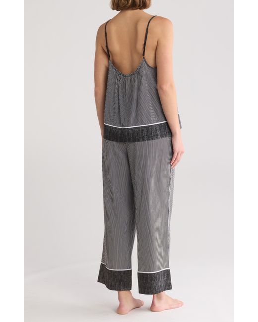 DKNY Gray Camisole Ankle Pants Pajamas