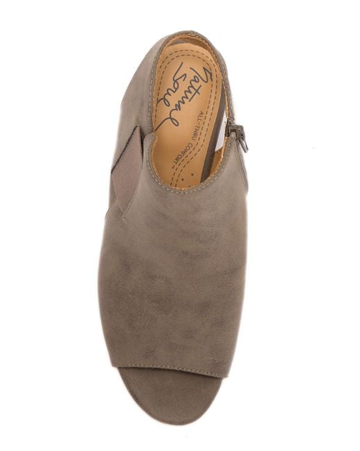 Peep toe shop wide width booties