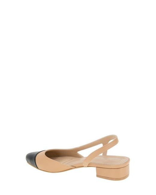 BCBGeneration Metallic Tillie Slingback Cap Toe Pump