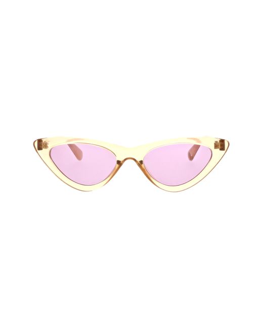 BCBGMAXAZRIA Pink 54mm Extreme Cat Eye Sunglasses