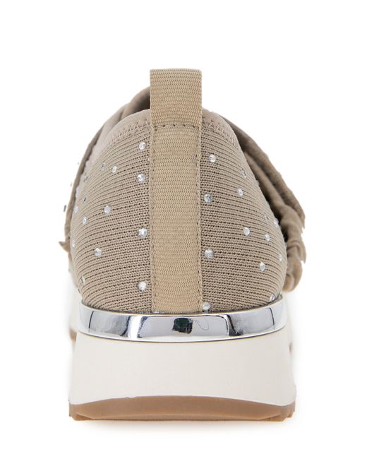 Kenneth Cole Gray Cameron Crystal Mary Jane Sneaker
