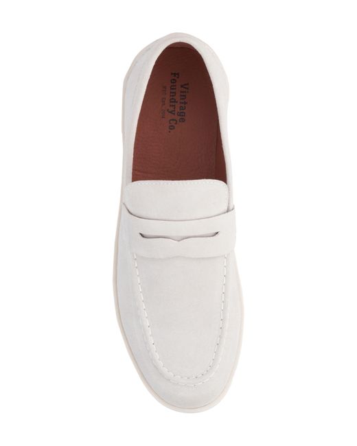 Vintage Foundry White Edmund Slip-on Sneaker for men