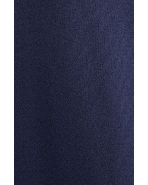 Sam Edelman Blue Drape Neck Cocktail Dress