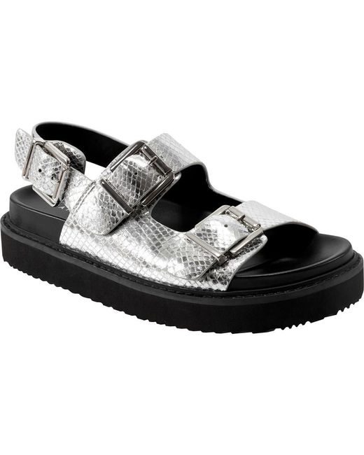 Marc Fisher Black Agenda Sandal