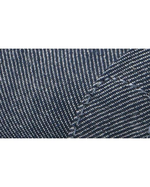 White Mountain Blue Chain Detail Slip-On Flats