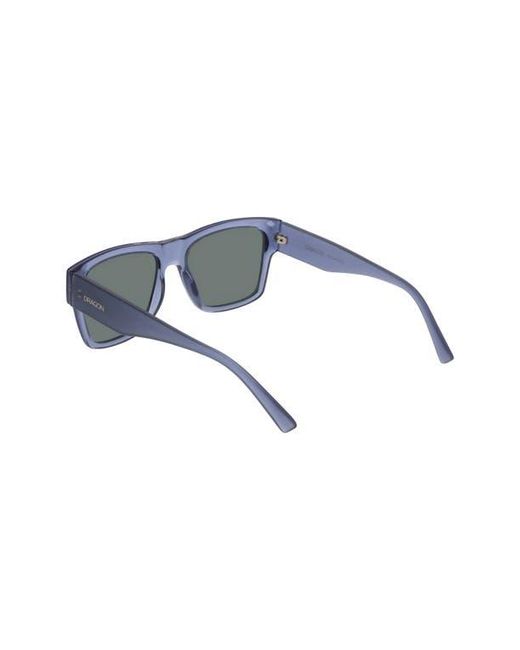 Dragon Blue 56Mm Square Sunglasses