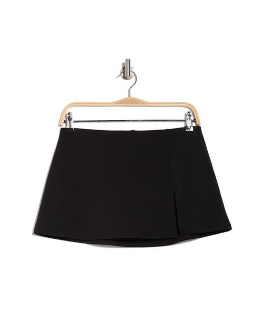 Abound Black Knit Miniskort
