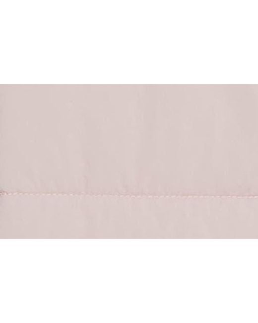 Zella Pink Quilted Packable Jacket
