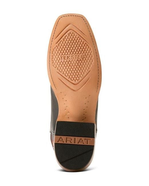 Ariat Brown Futurity Cashout Square Toe Boot for men