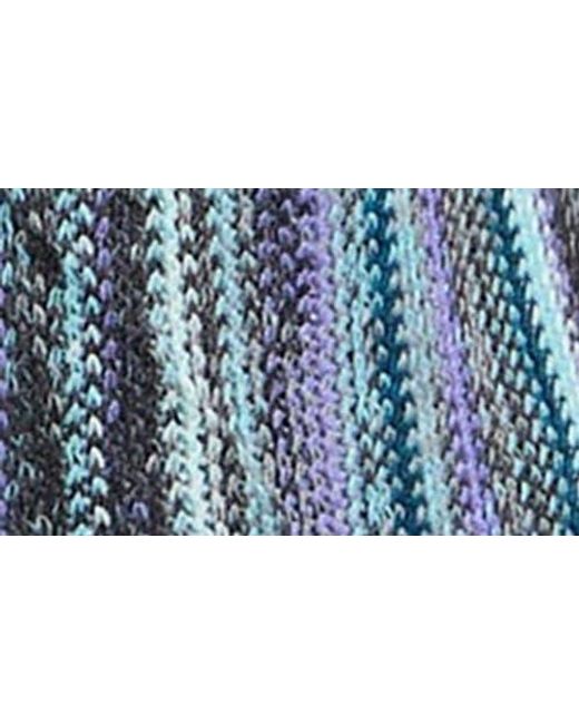 Saachi Blue Everyday Stripe Topper