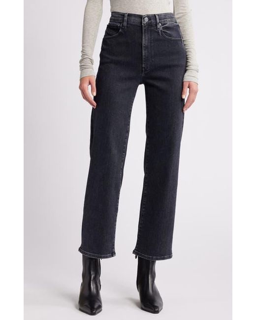 FRAME Blue Le Sleek High Waist Ankle Straight Leg Jeans