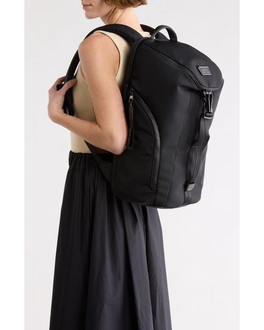 Tumi Black Dfo Tahoe Vassar Flap Backpack
