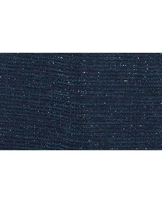 Isaac Mizrahi New York Blue Bouclé Minidress
