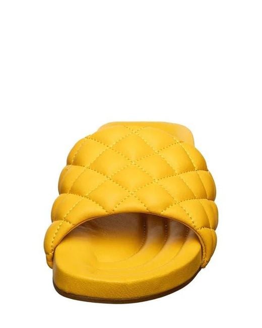 Antelope Yellow Bette Slide Sandal