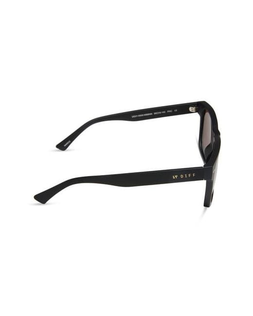 DIFF Brown Marco 56Mm Square Sunglasses