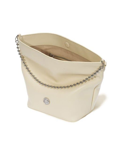 orYANY Metallic Ball Chain Bucket Shoulder Bag