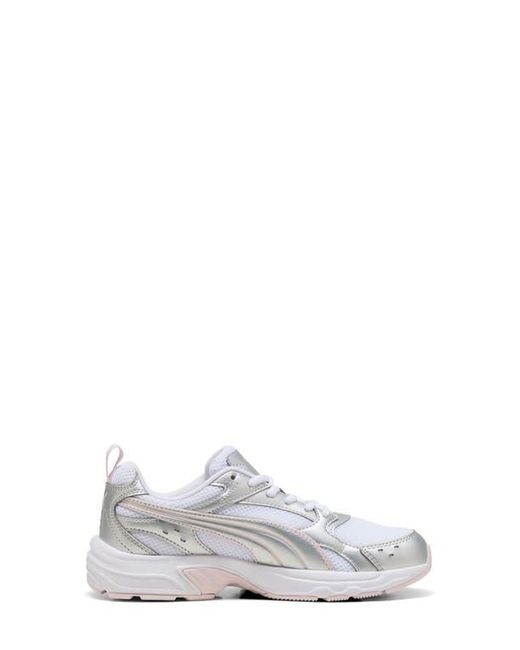 PUMA White Milenio Tech Lt Sneaker