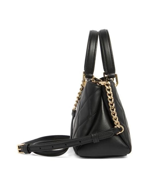 Kate Spade Black Carey Quilted Leather Satchel