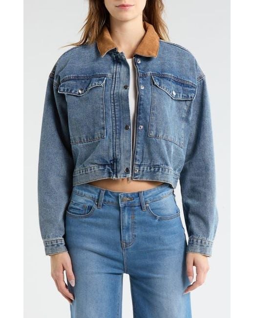 Vigoss Blue Denim Barn Jacket