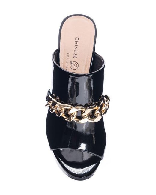 Chinese Laundry Blue Ditzy Platform Sandal