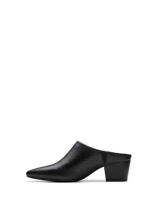 Clarks Black Ellanie Pace Mule