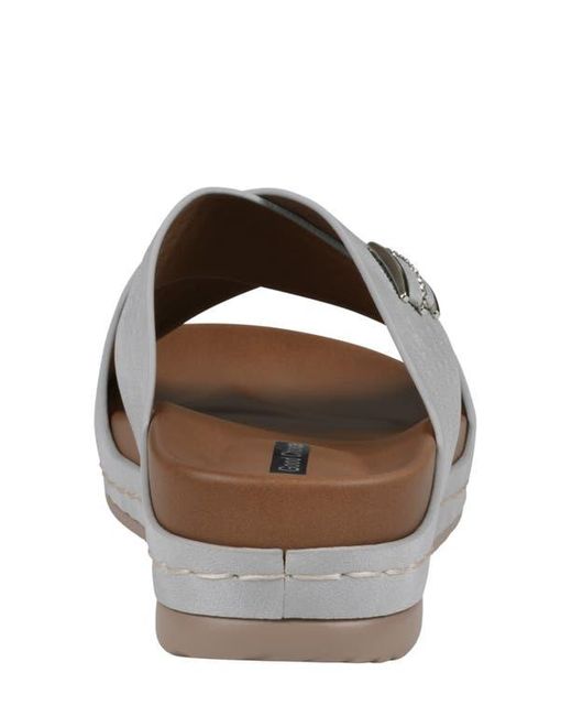 Gc Shoes Gray Carter Comfort Slide Sandal