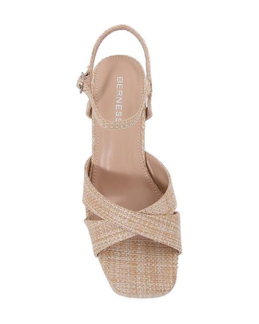 BERNESS Pink Guadalupe Platform Sandal