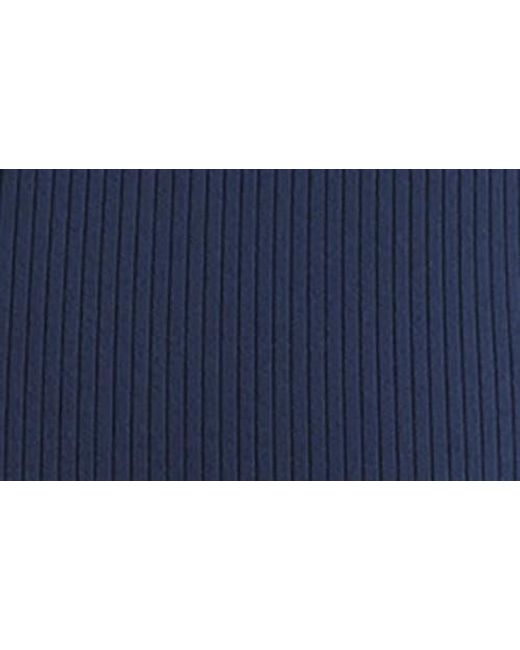 Rhone Blue Ripple Pocket Ankle Leggings
