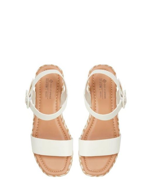 Call It Spring By Aldo Metallic Memphis Espadrille Platform Sandal