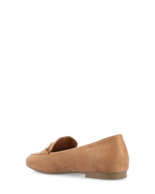 Journee Collection Brown Wrenn Flat
