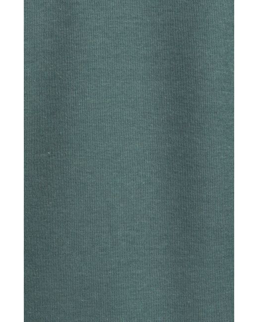 Vintage 1946 Green Long Sleeve Fleece Henley for men