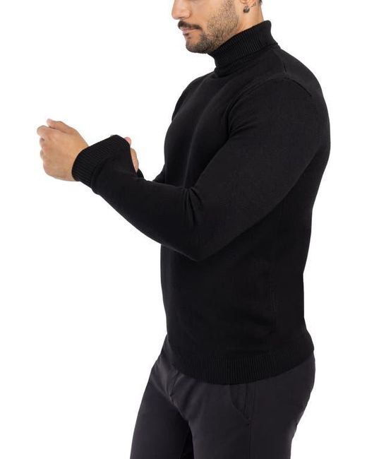 Xray Jeans Blue Turtleneck Pullover Sweater for men