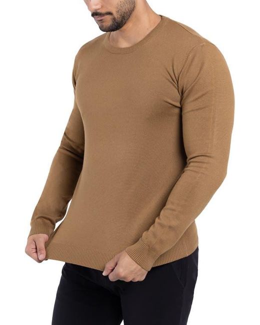 Xray Jeans Green Knit Crewneck Sweater for men