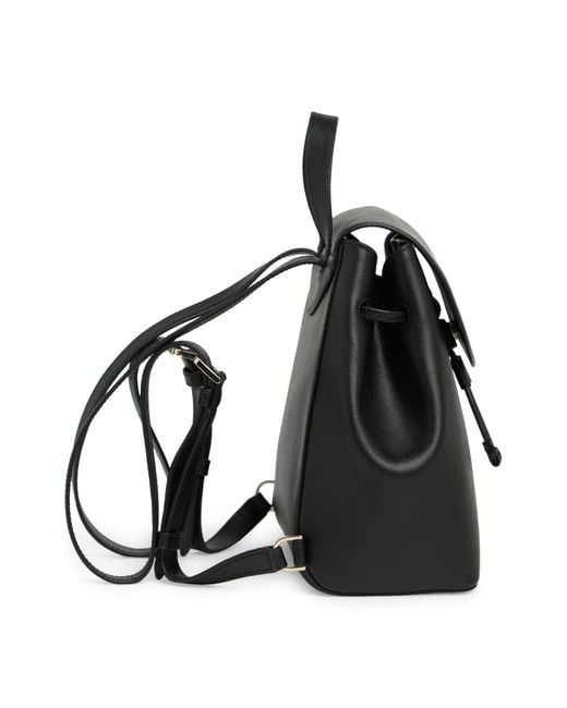 Kate Spade Black Lizzie Medium Flap Backpack