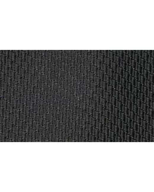 Tommy Hilfiger Black Micro Texture Solid Tie for men