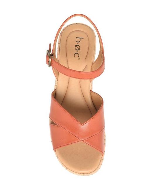 B O C BY BØRN Pink Lessa Wedge Sandal