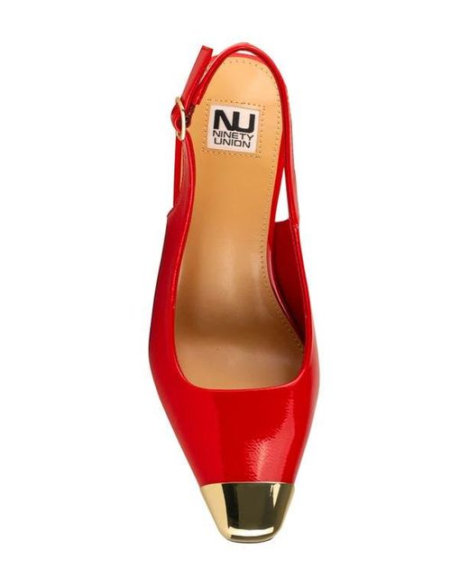 Ninety Union Red Nova Slingback Pump