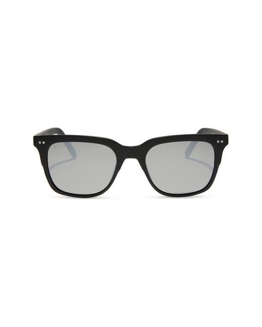 DIFF Black 53Mm Bobby Square Sunglasses for men