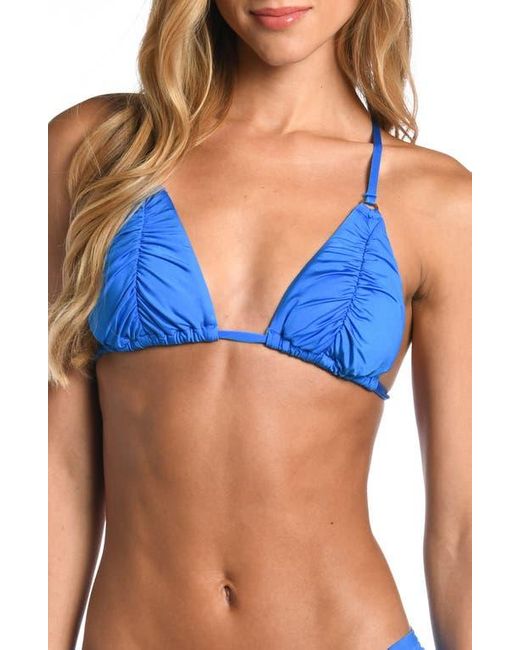 Sunshine 79 Blue Triangle Slider Bikini Top