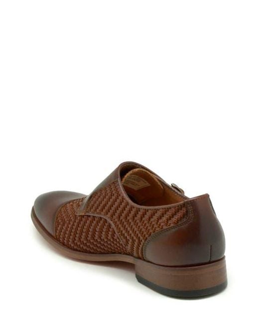 La Milano Men\'s Brown Double Monk Strap Shoes La Milano Wakefield Double Monk Strap Shoe (Men) | Nordstromrack main image 4