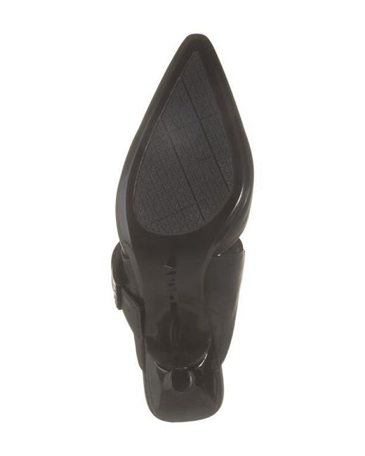 DKNY White Nardin Pointed Toe Pump