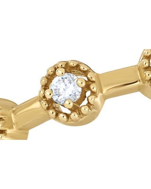 Bony Levy Metallic Monaco 18K Diamond Stackable Ring