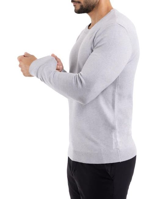 Xray Jeans Gray Soft Knit Crewneck Sweater for men