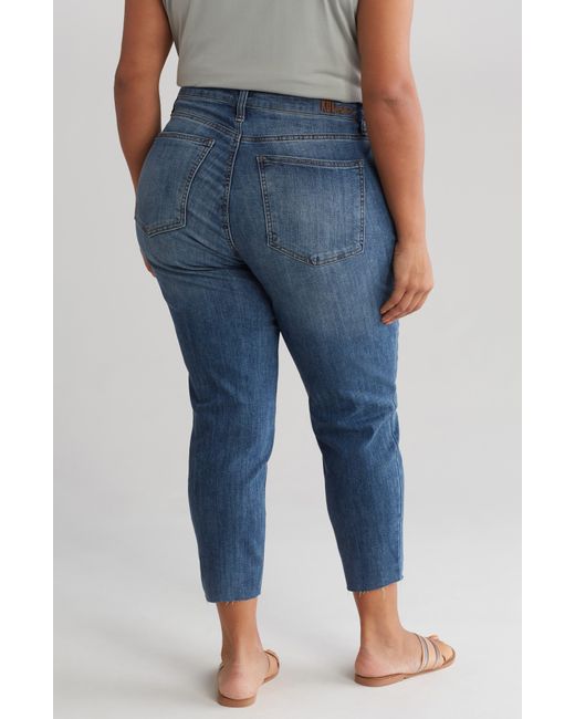 Kut From The Kloth Blue Rena High Waist Mom Jeans