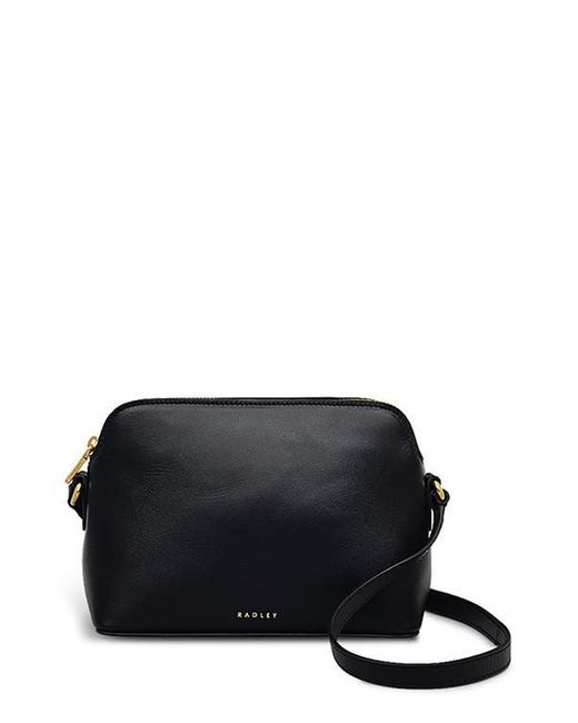 Radley Black Bow Street Top Zip Crossbody Bag