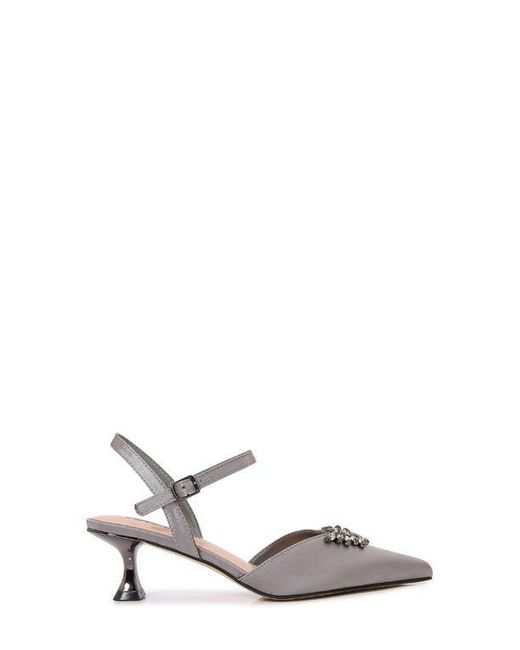 Lady Couture Gray Classy Pointed Toe Pump
