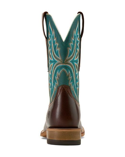 Ariat Green Walker Espresso Western Boot for men