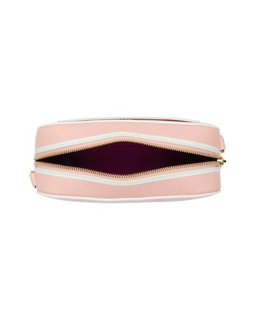 Marc Jacobs Pink Bicolor Border Bold Flash Camera Bag