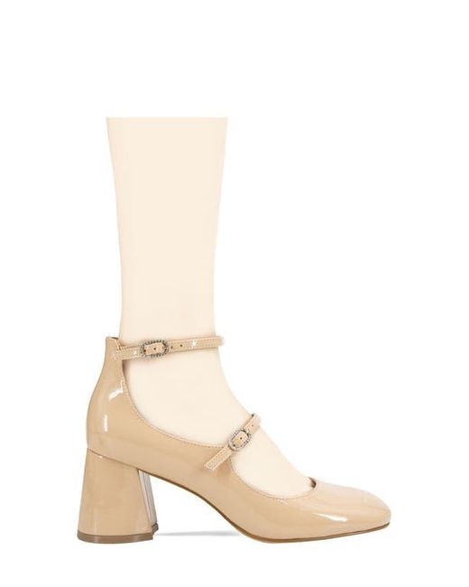 BCBGeneration Natural Maxana Flare Heel Pump