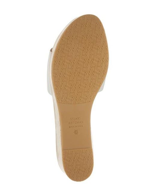Stuart Weitzman Multicolor Summer Wedge Sandal